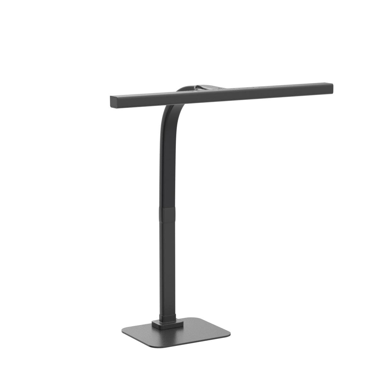 EppieBasic LED Desk Lamp - 12W Dimmable, 6 Color Modes, Modern Black Metal Architect Lamp, Model VES2326 for Home Office