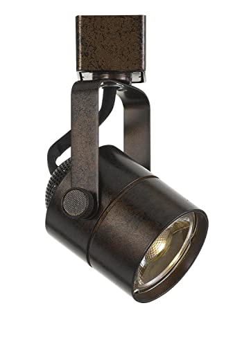 Cal Lighting Ht-611S-Ru Dimmable 8W Intergrated Led Track Fixture. 610 Lumen, 3300K, Rust