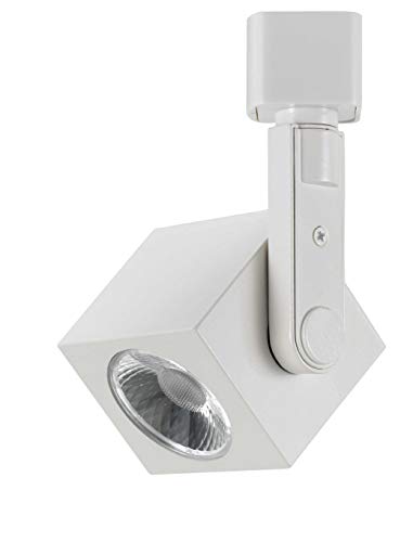 Cal Dimmable LED Track Fixture 12W 700 Lumen 90 CRI 3000K 5.25inx1.75inx3.75in White Model HT-810-W