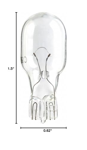Miniature Lamp, 939, 5.4W, T5, 6V, Pk10