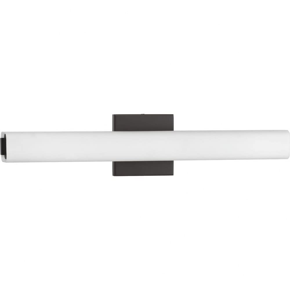 Progress Lighting Beam Led Collection 22'' Etched Opal Glass Modern Bath Vanity Light Architectural Bronze