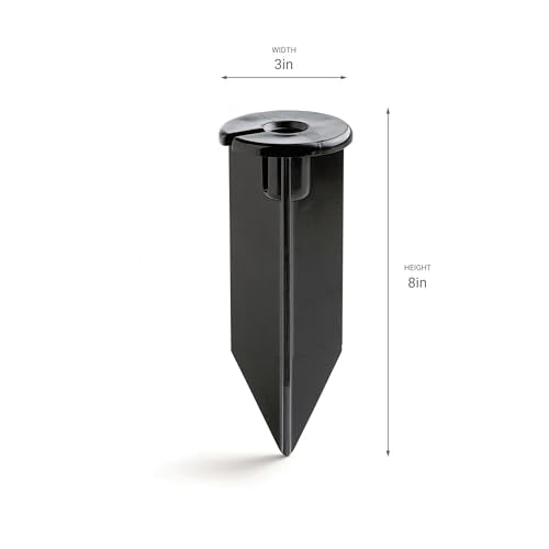 Kichler 8&quot; Outdoor Light Stake In Black Finish, 15575Bk