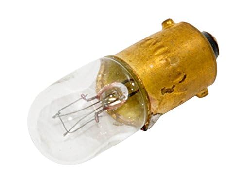 CEC Industries 757 Bulbs, BA9s Base, T-3.25 Shape, 28V, 2.24W, Warm White, Box of 10