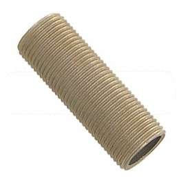 B&P Lamp 3/8 Ip Steel All Thread Nipple, 3'' Long