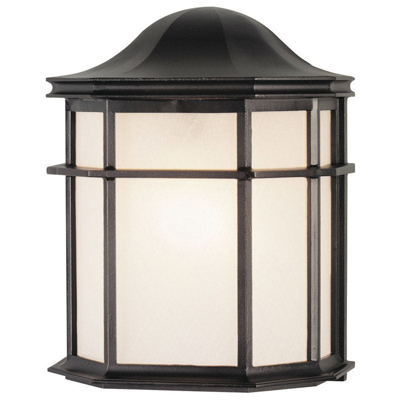 WALL LANTERN 1LT TXT BLK (Pack of 1)