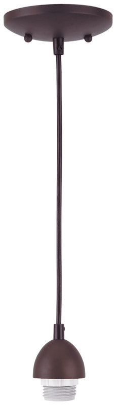 Westinghouse Oil Rubbed Bronze Mini Pendant Kit, 1 Pack, Stylish Lighting Fixture