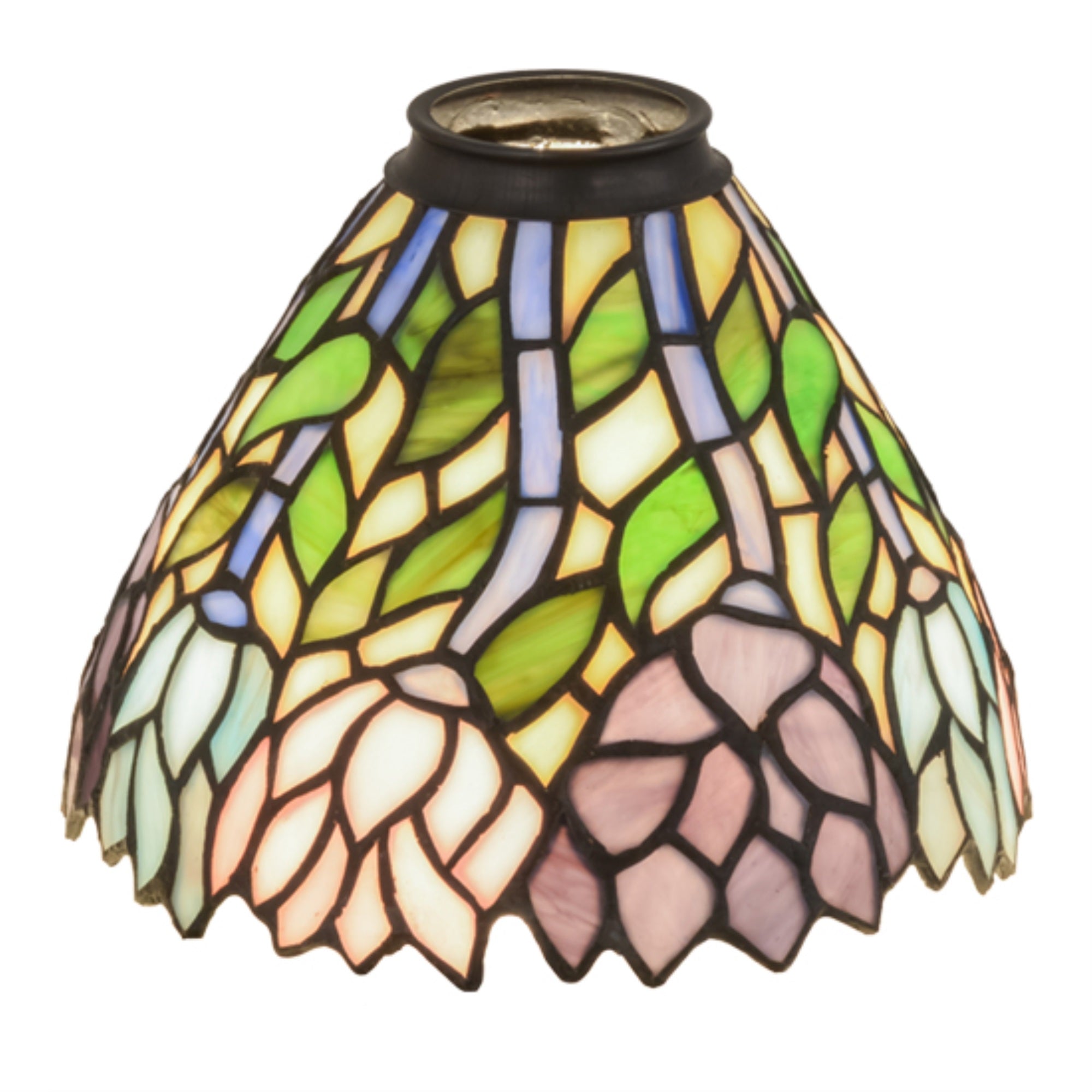 Meyda Tiffany Lighting, 7in Width, Metal, Multicolor, Model 32669