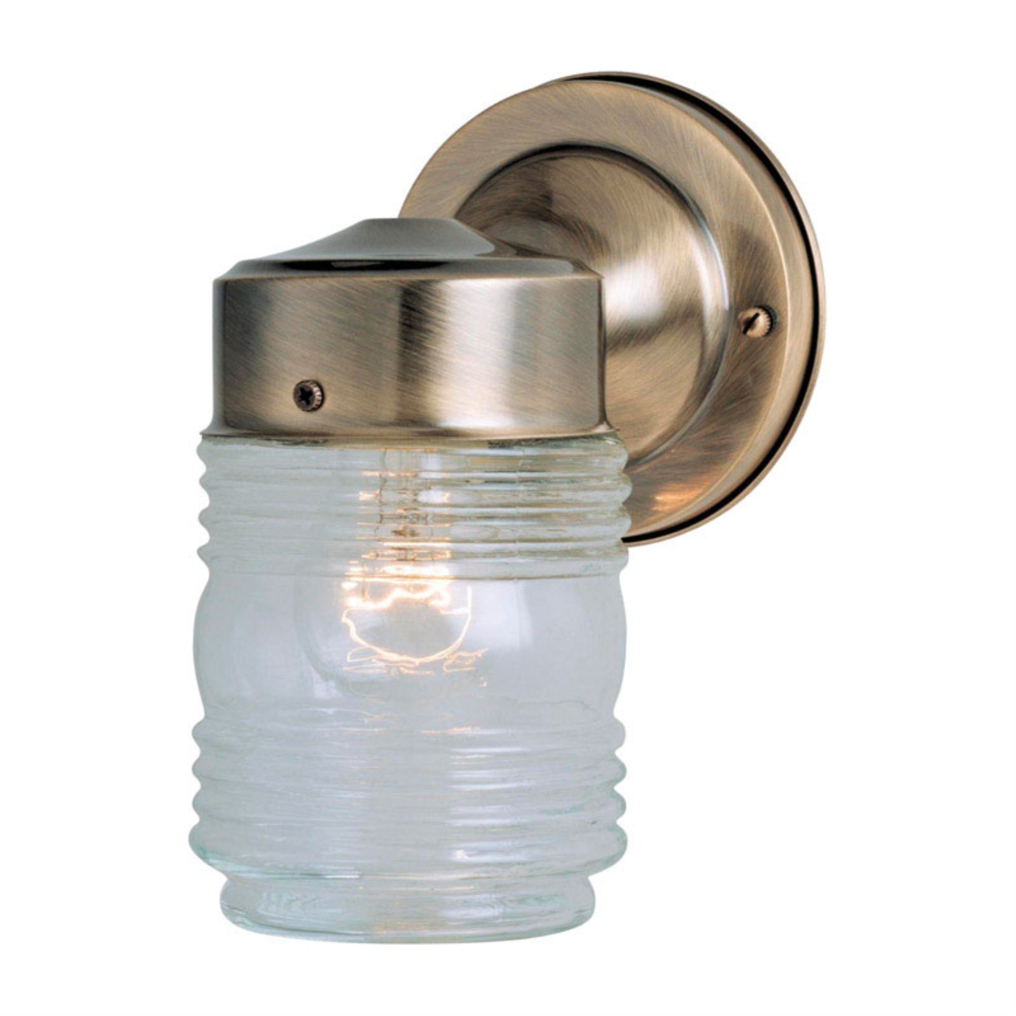 Westinghouse Clear Jelly Jar Fixture, No Size, Plastic Pendant Light