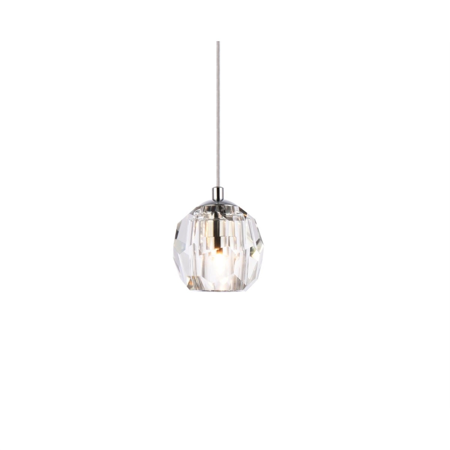 Eren 1 Light Chrome Pendant