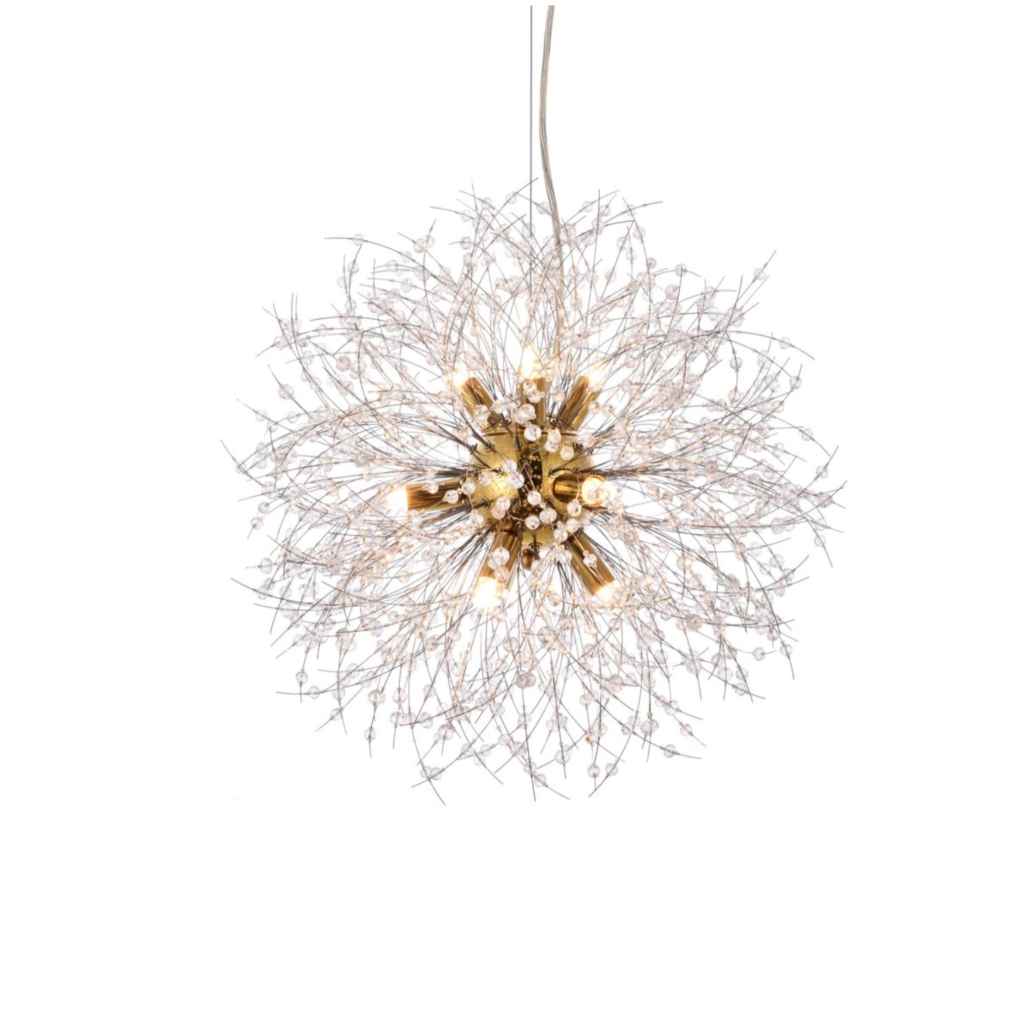Solace 9 Lights Gold Pendant