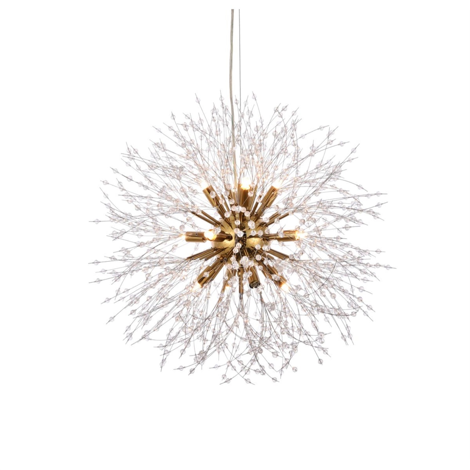Solace 12 Lights Gold Pendant