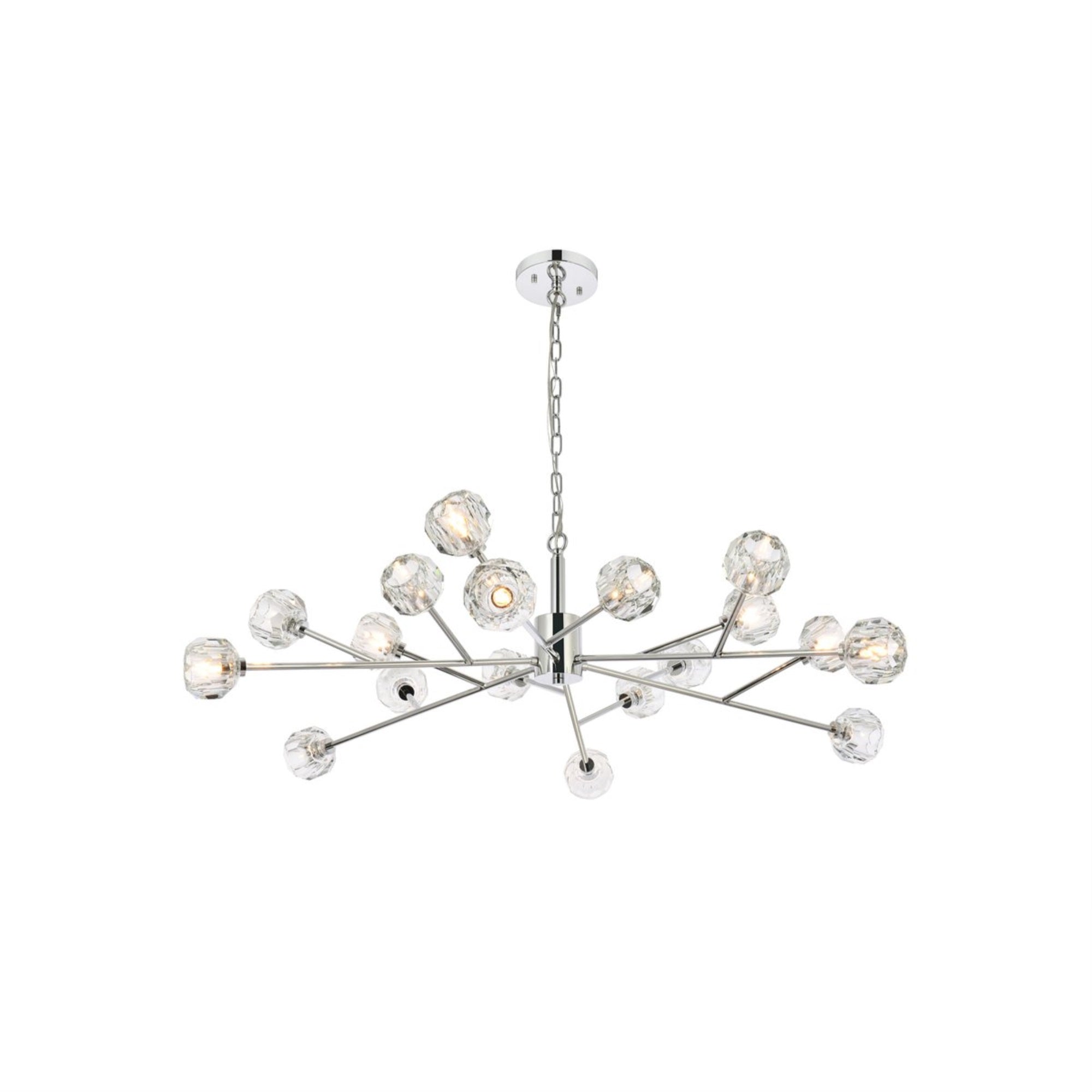 Graham 18 Light Pendant in Chrome