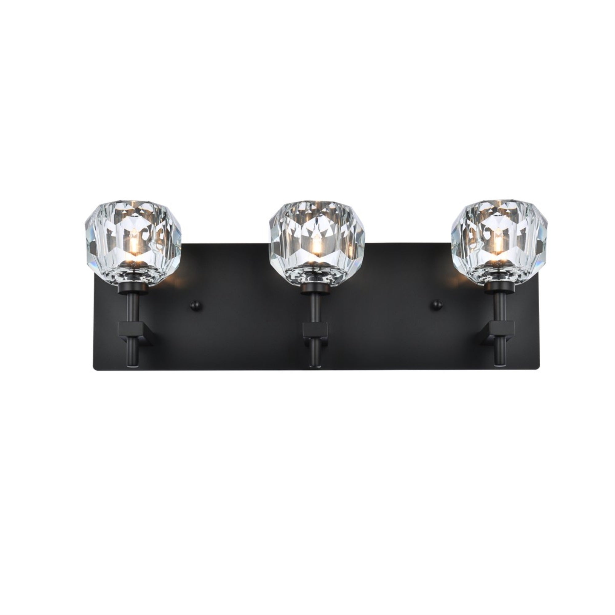 Graham 3 Light Wall Sconce in Black