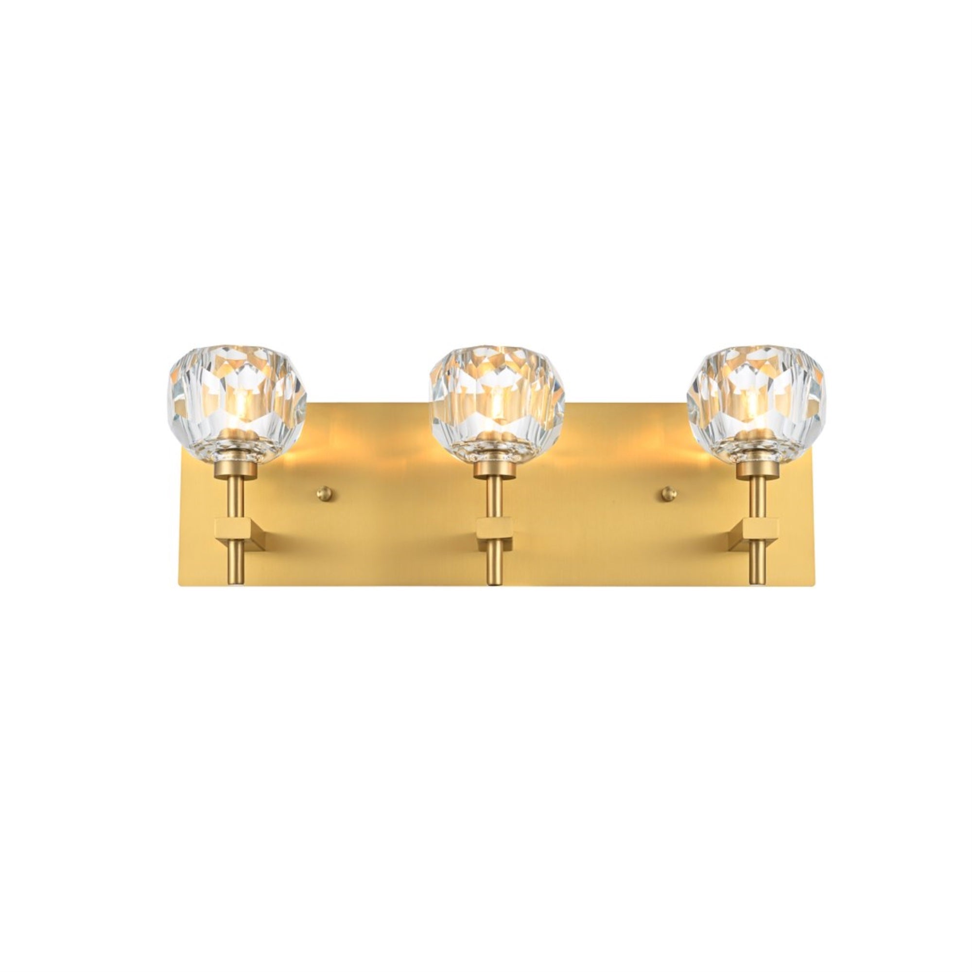 Graham 3 Light Wall Sconce in Gold