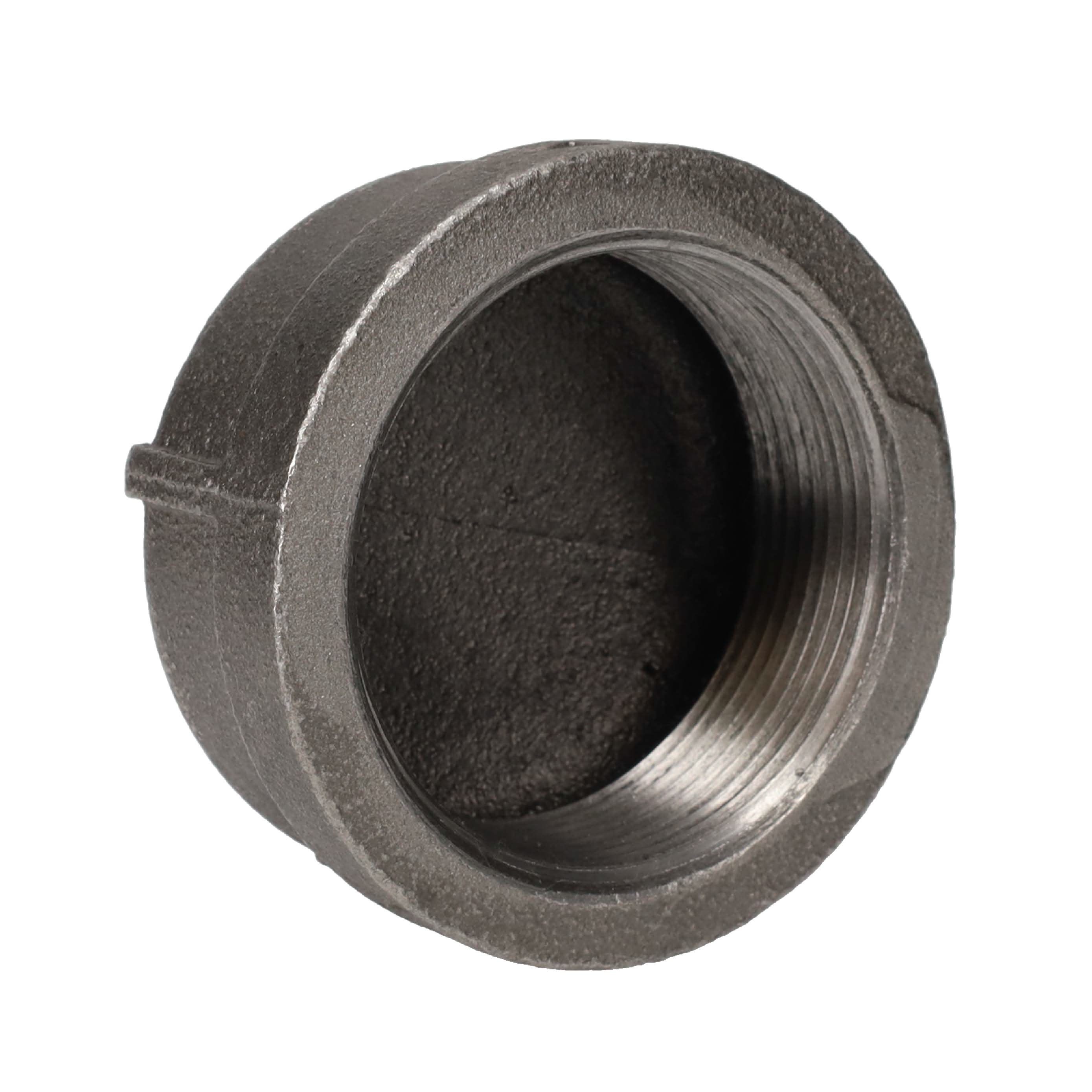 4 in. Black Cap