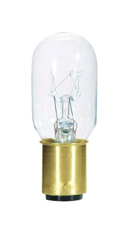 Westinghouse 15W T7 Clear Tubular Bulb - 1 Pack, Plastic Material, Energy Efficient Lighting