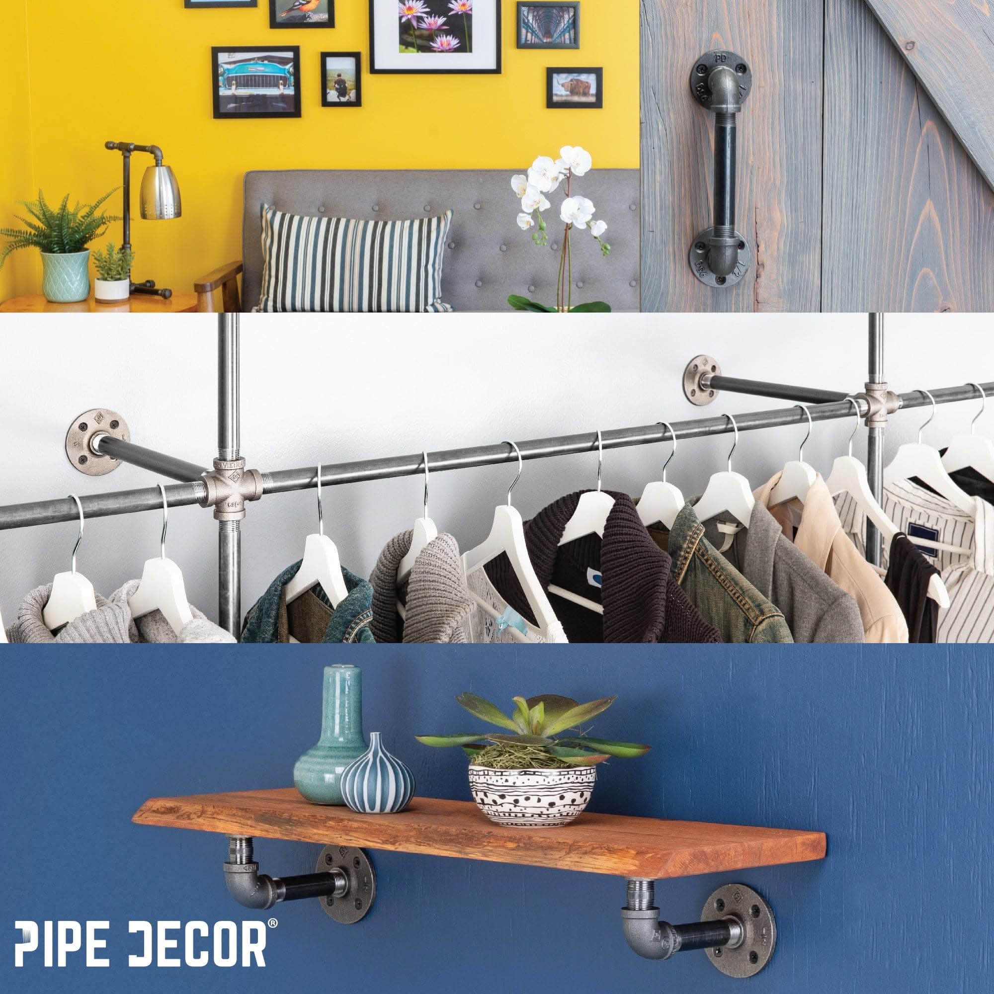 1 in. x Close Black Pipe