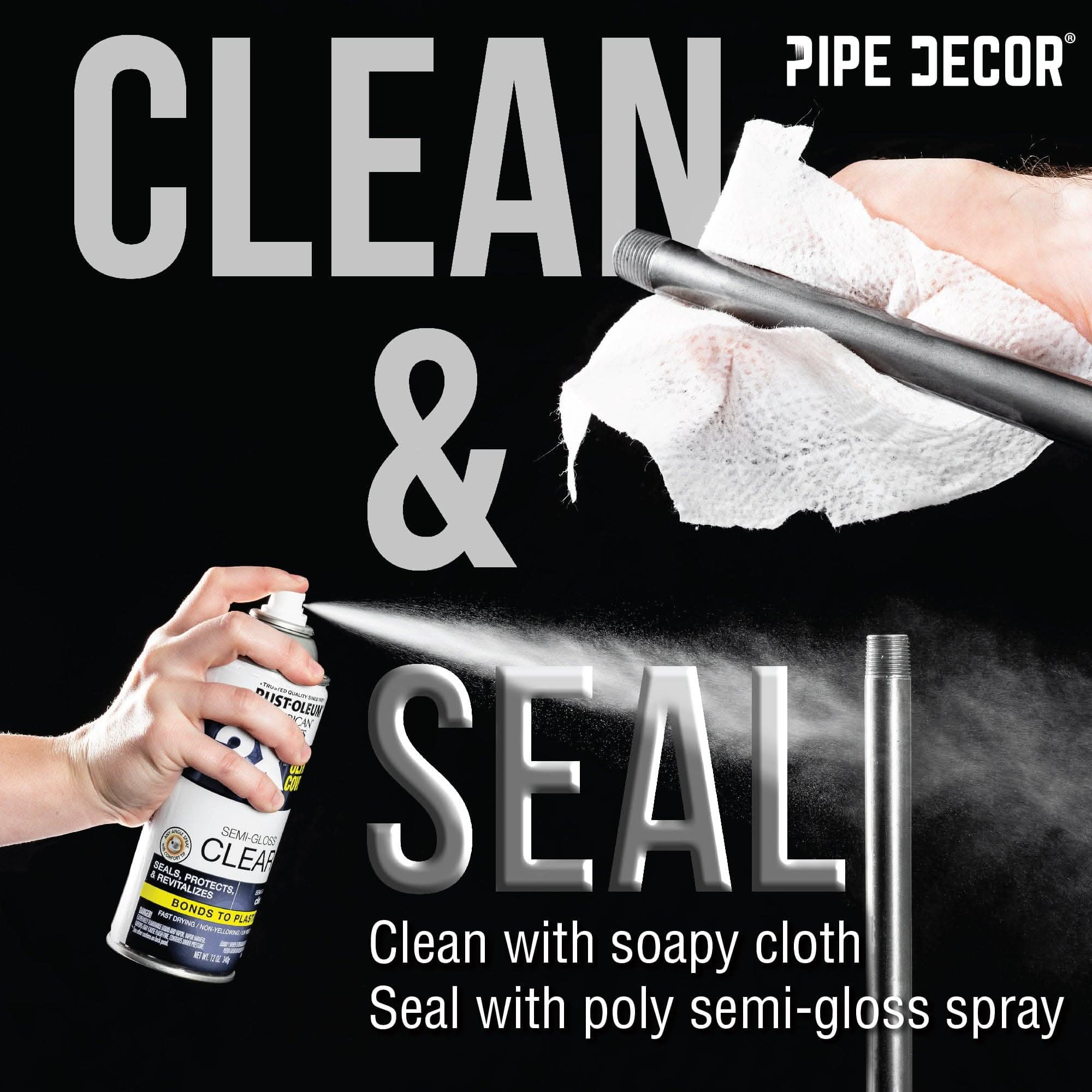 1 in. x Close Black Pipe