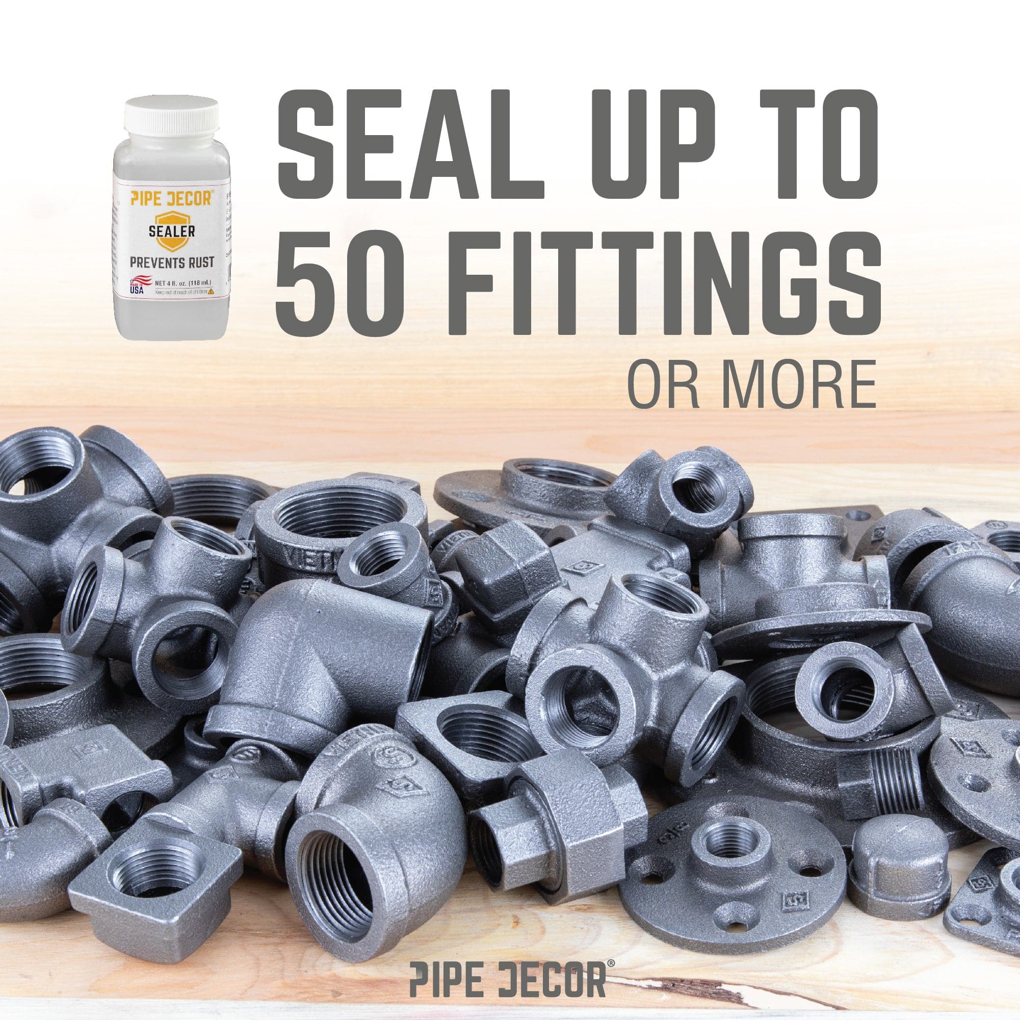 PIPE DECOR 4 oz. Sealer