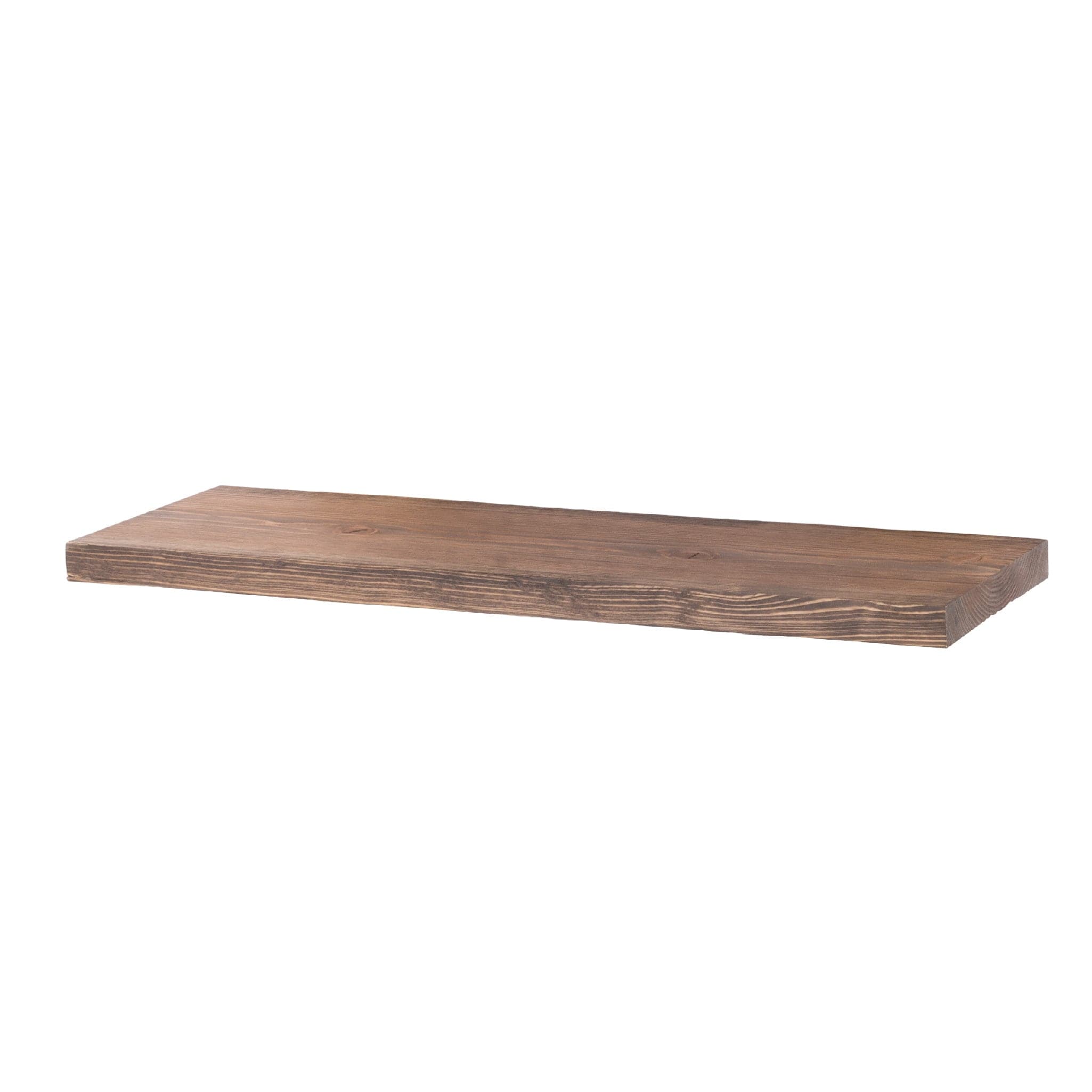 RESTORE Sunset Brown 24 in. Wood Shelf (Wood Only)