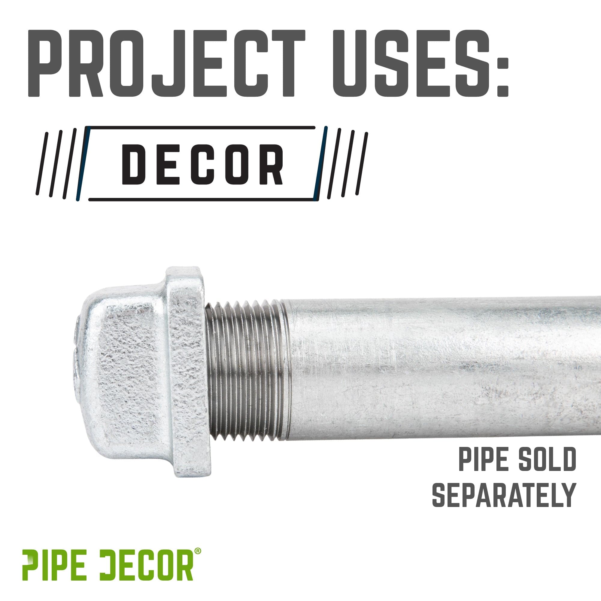 3/4 in. Galvanized Square Cap