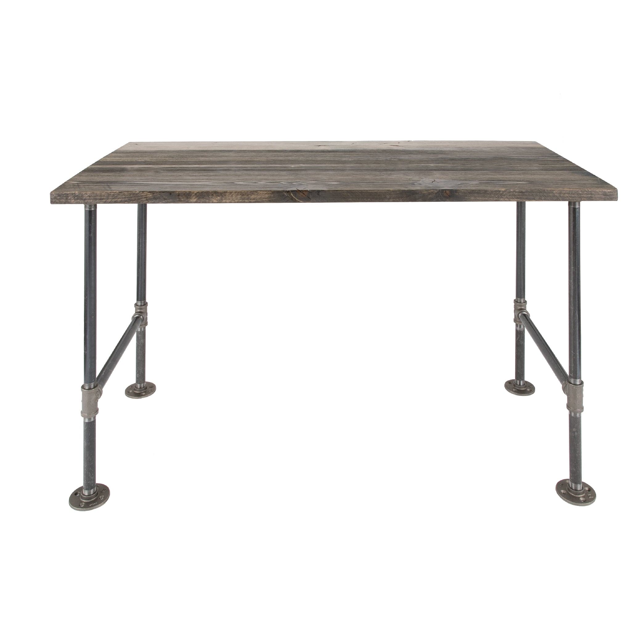 RESTORE Boulder Black Solid Wood Office Desk