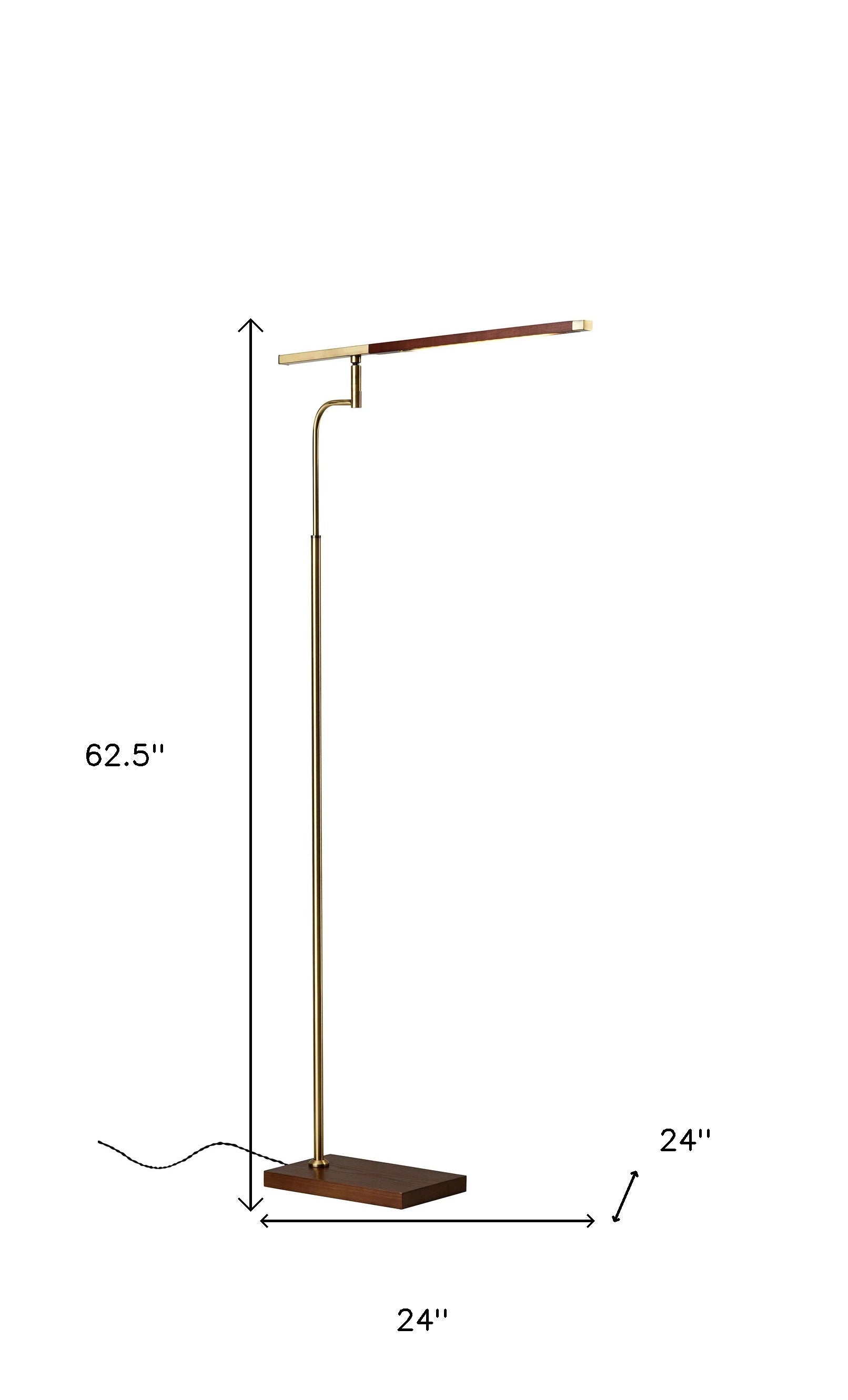 63'' Task Floor Lamp