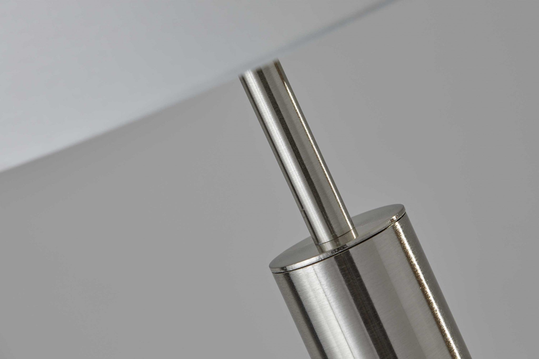 Homeroots 58&quot; Traditional Shaped Floor Lamp With White Drum Shade