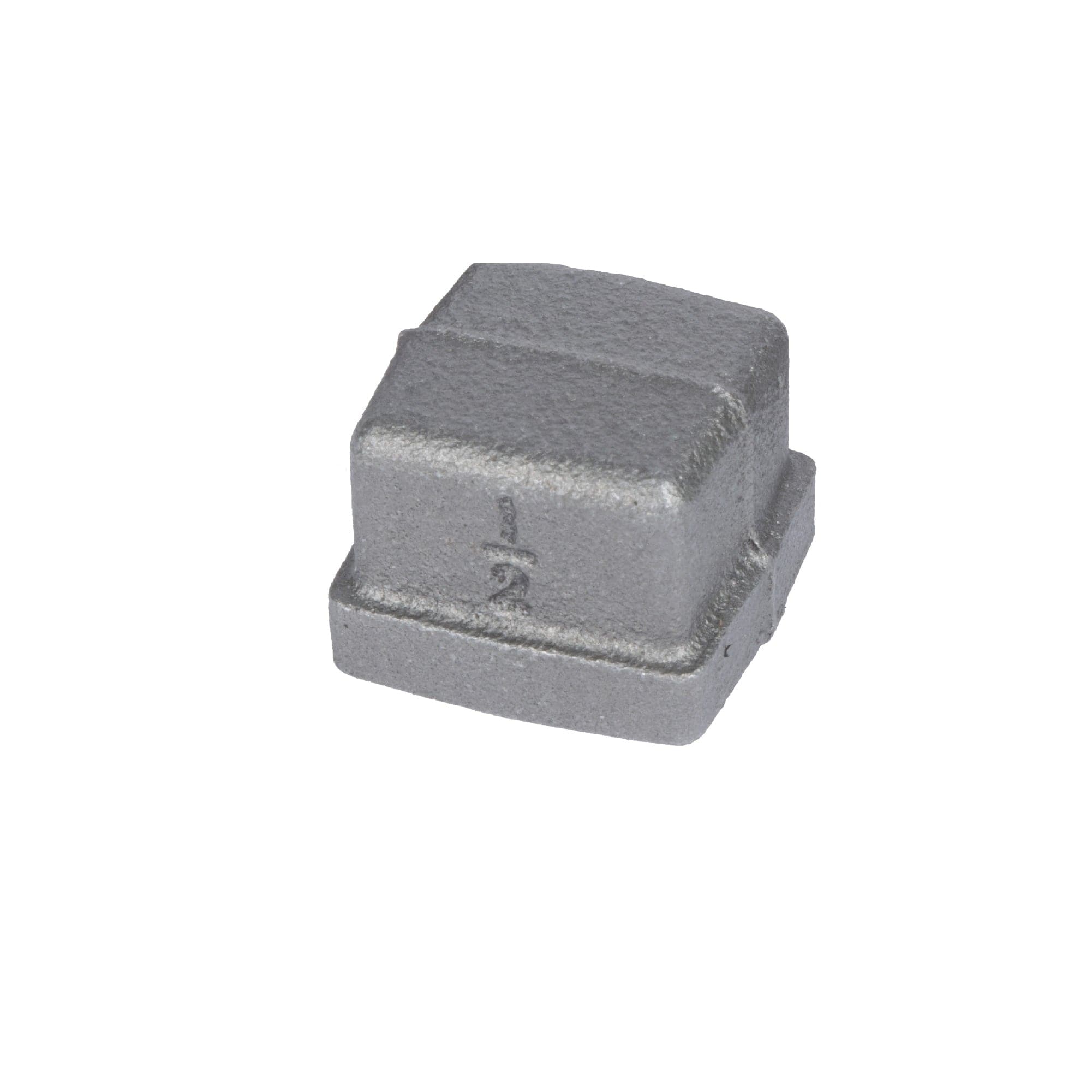 1/2 in. Black Square Cap