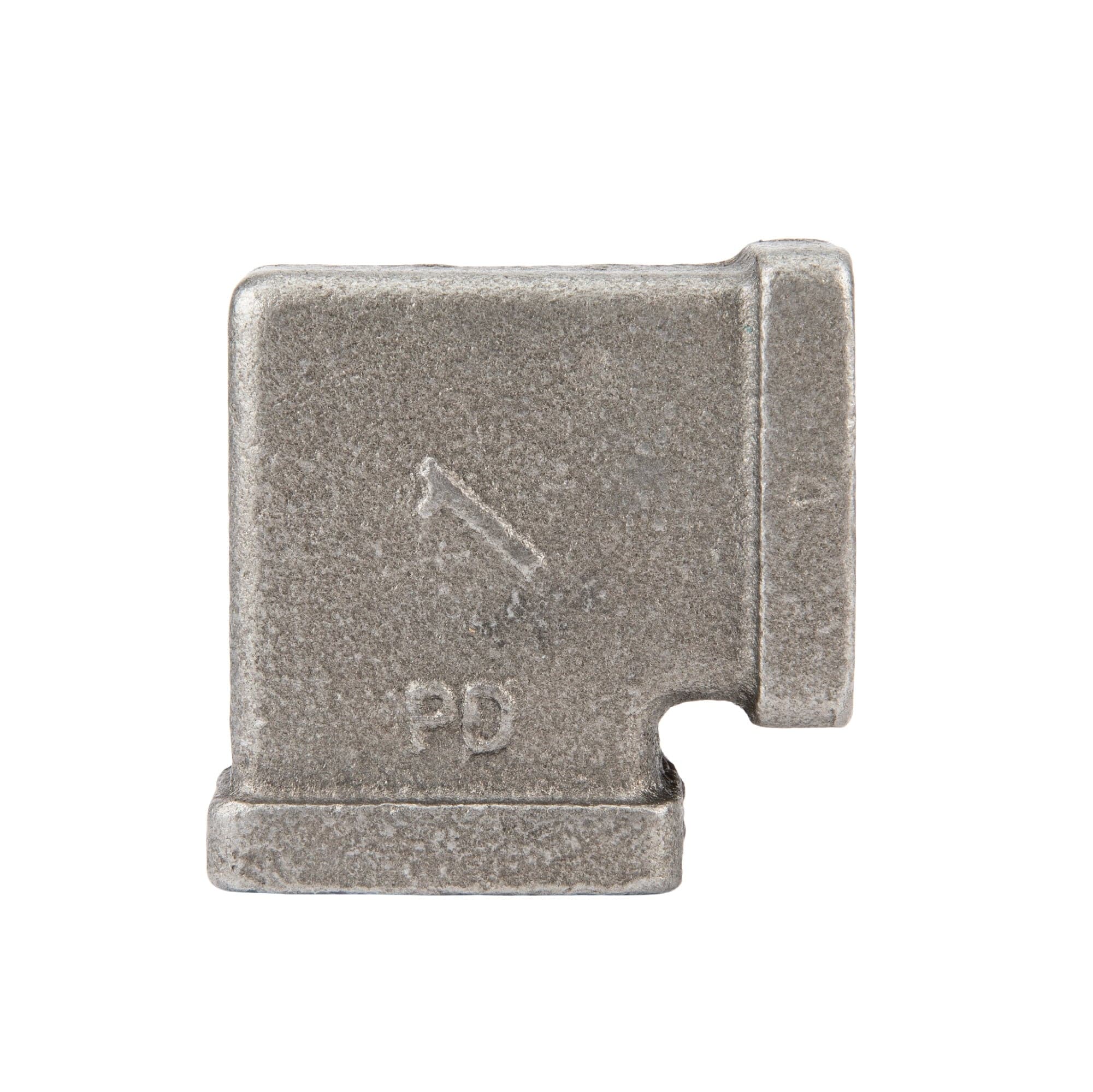 1 in. Black Square 90 Degree Elbow