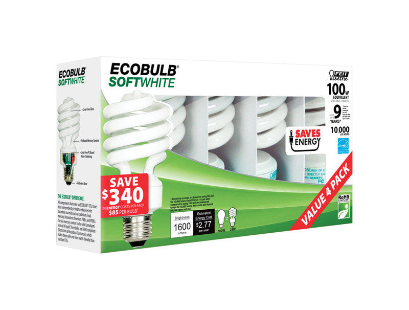 CFL 23W 1600L SFT WH (Pack of 1)