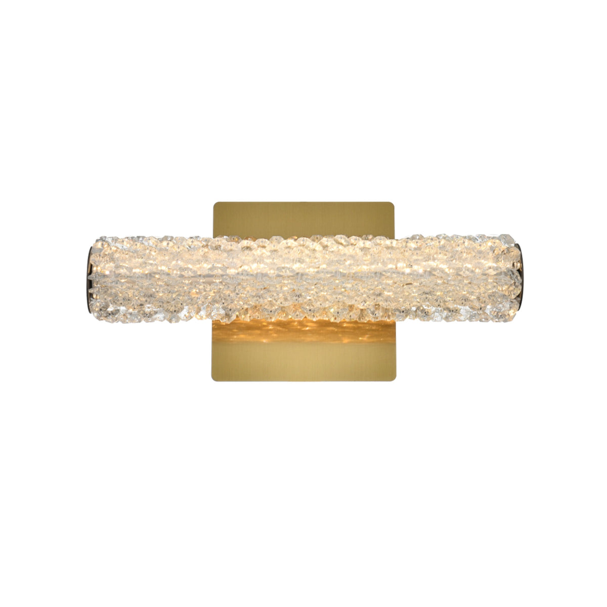 Bowen 12 inch Adjustable LED Wall Sconce in Satin Gold