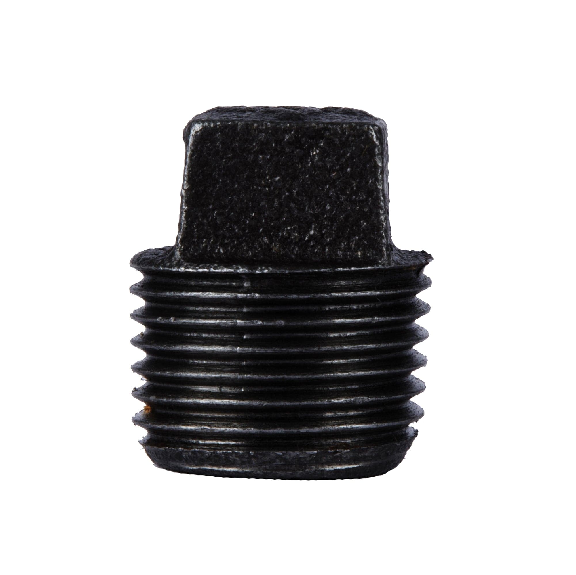 1/2 in. Prefinished Matte Black Plug