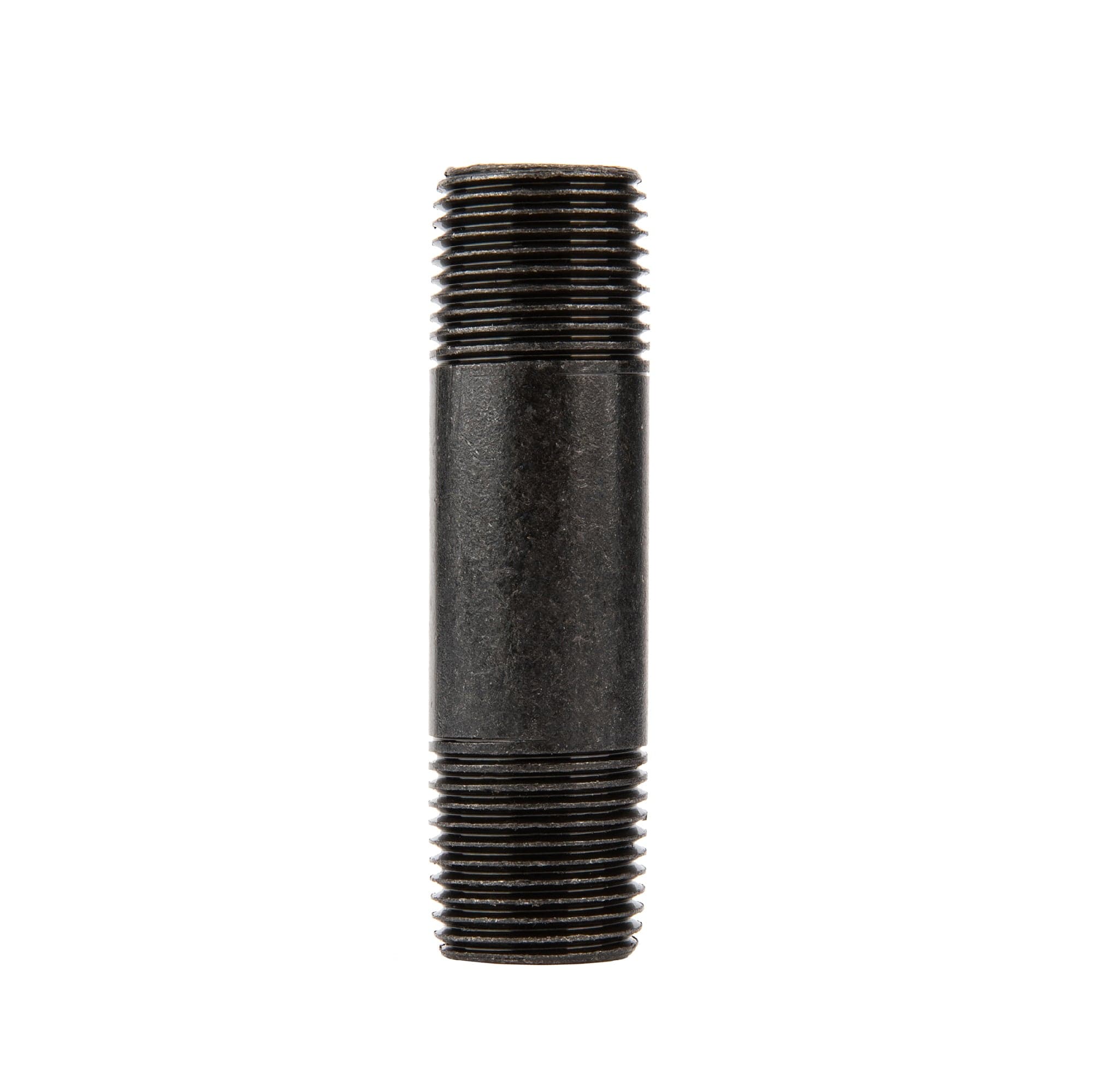 1/2 in. x 3 in. Prefinished Matte Black Pipe
