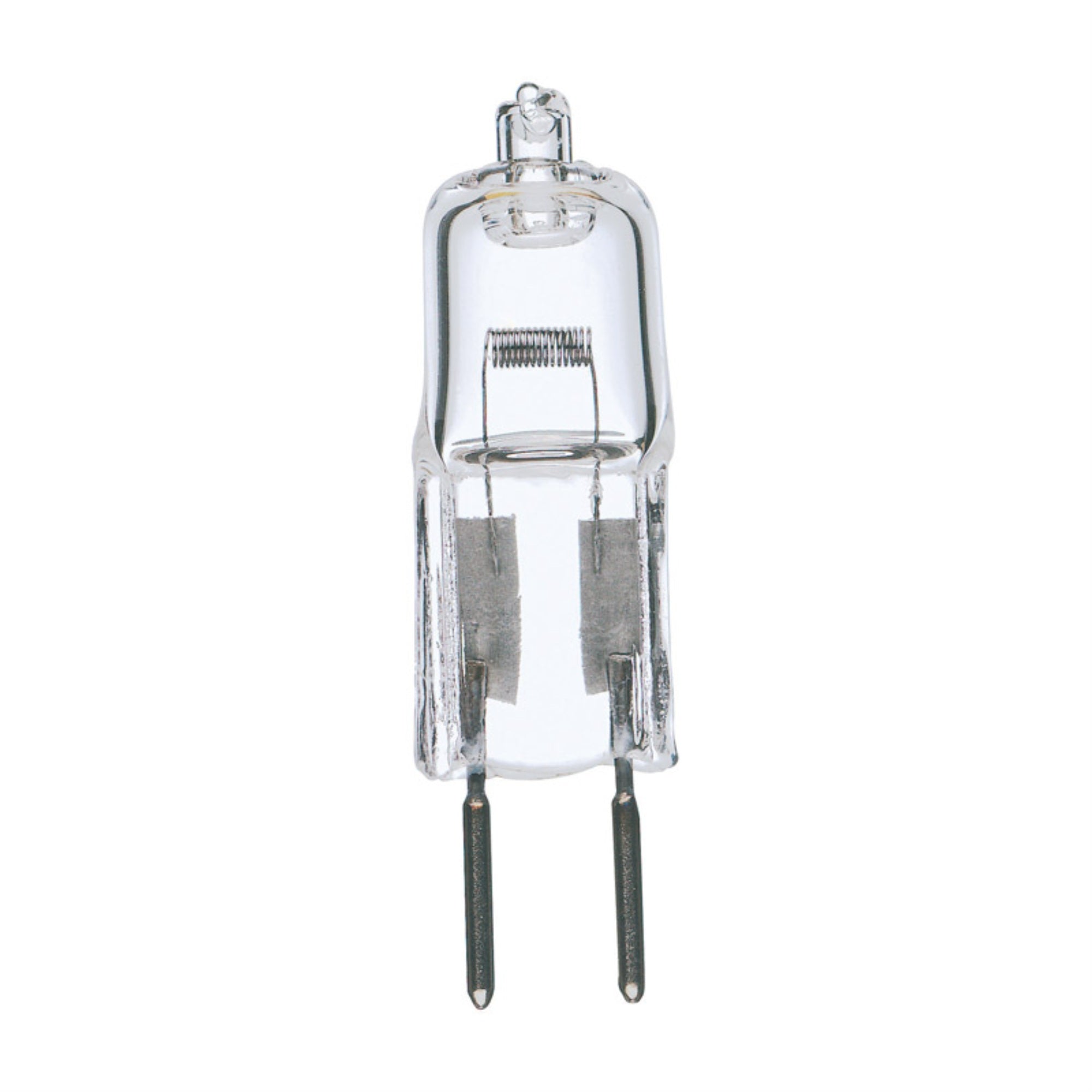 Satco S3470 1/Card 12V 50-Watt T4 Gy6.35 Base Light Bulb, Clear