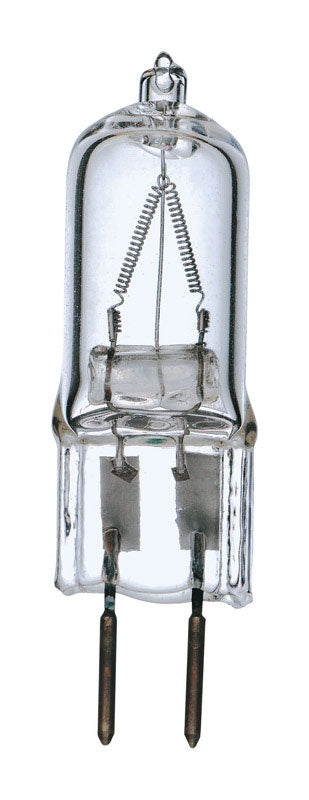 Satco S3418 1/Card 120V 35-Watt T4 Gy6.35 Base Light Bulb, Clear