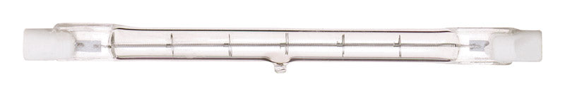 Satco S3497 1/Card 120V 500-Watt T3 R7S Base Light Bulb, Clear