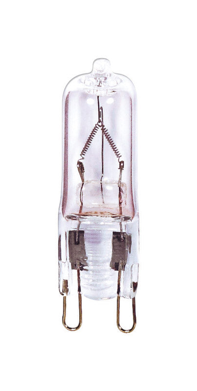 Satco S3544 1/Card 120V 35-Watt T4 G9 Base Light Bulb, Clear