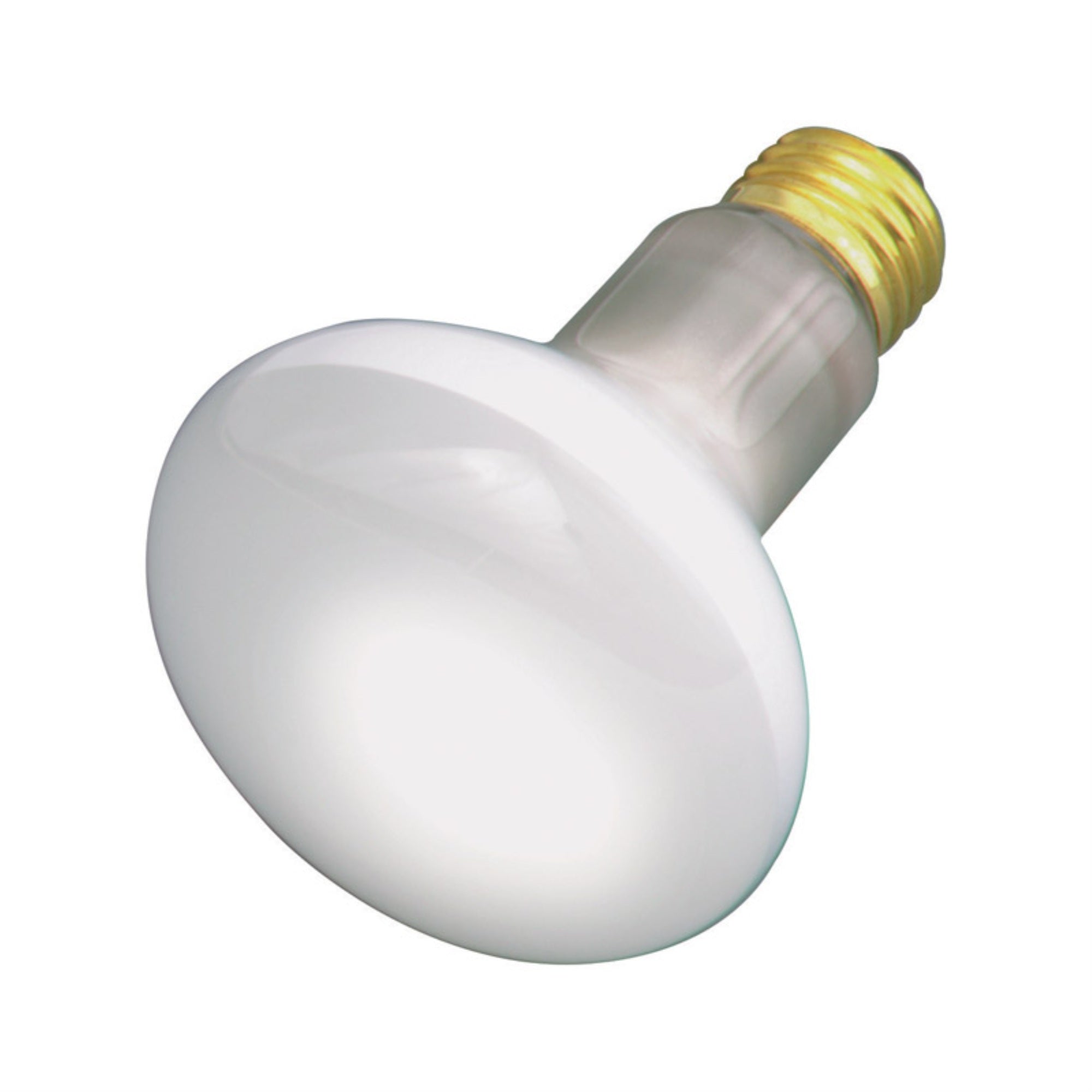 Satco S3210 R20 Light Bulb, 30W Medium Base, Frosted Glass, 120V