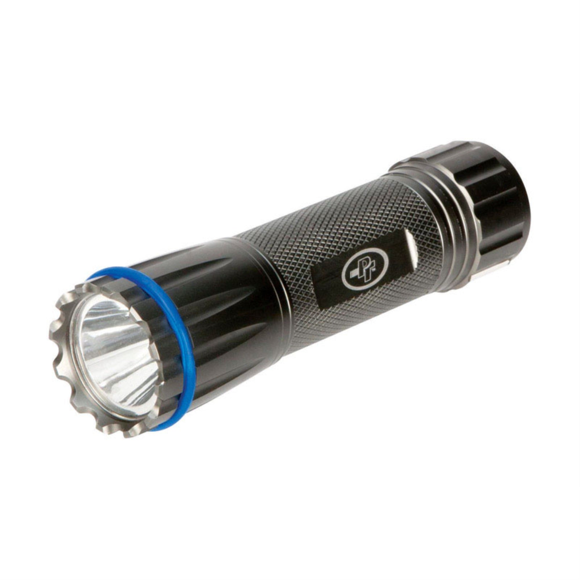 Wilmar PT Power Tactical LED Flashlight, 75 Lumens, Aluminum, Black, AAA Battery, Case of 66