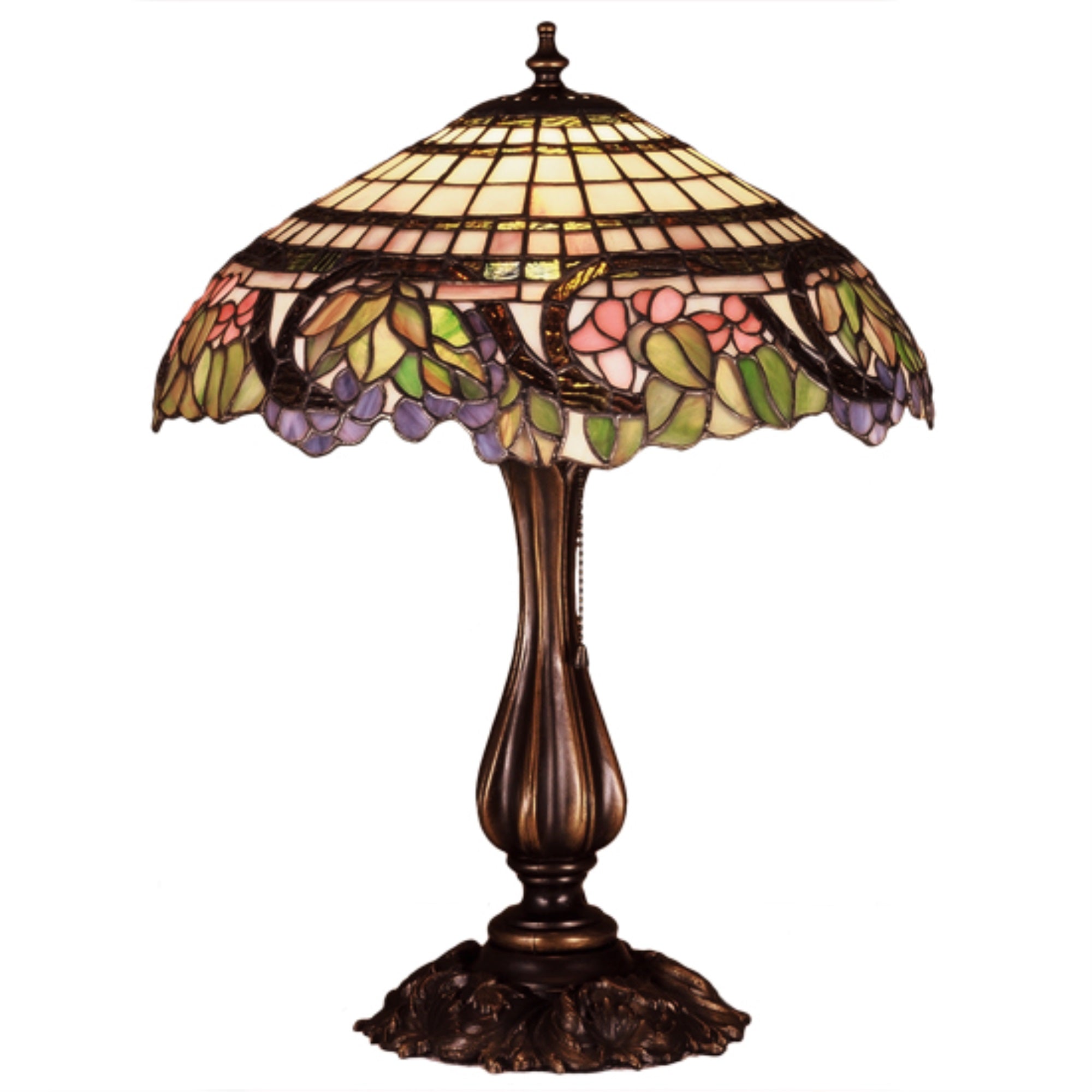 19 inchH Handel Grapevine Table Lamp