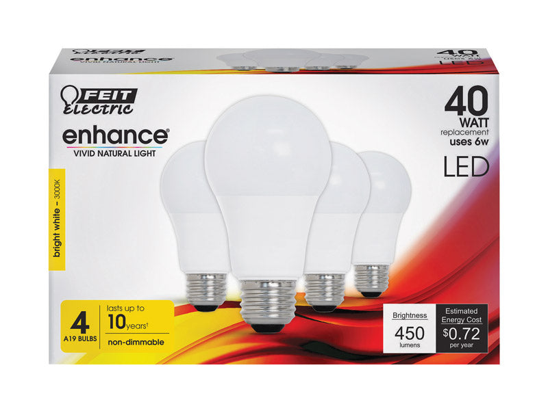 Feit Electric LED Bulb 450 Lumens, Copper Finish, Warm White Light
