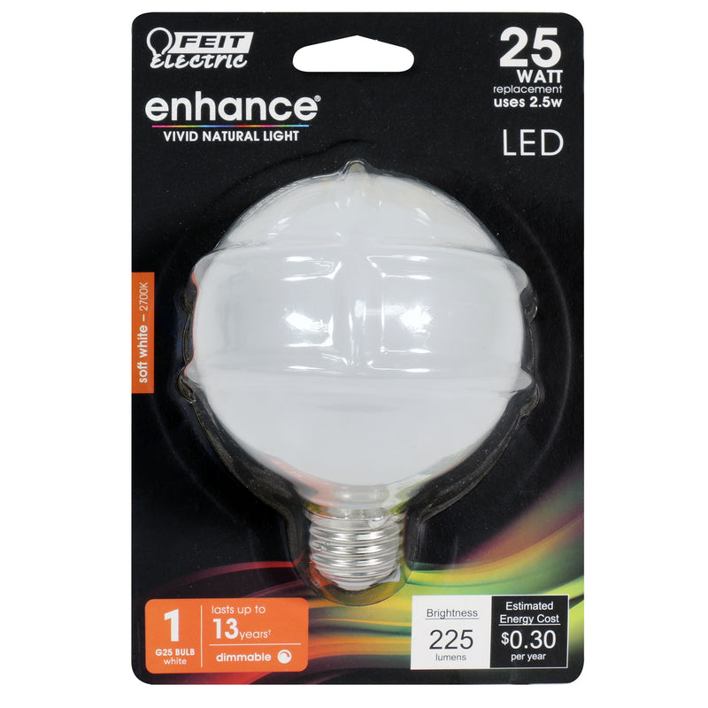 G25 LED BULB 225L SW CEC (Pack of 1)