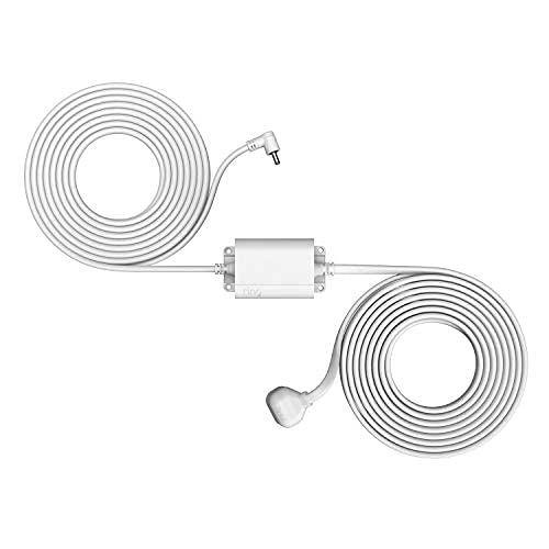 Ring Indoor/Outdoor Power Adapter Barrel Plug for Stick Up Cam - White, Model 53-023035