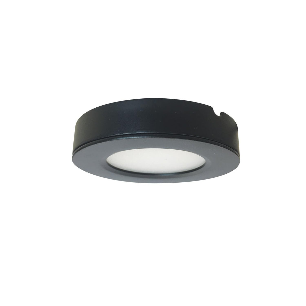 Nora Nmp-Led35B Josh Led Puck Light, 12 Volt (Black, 3500K)