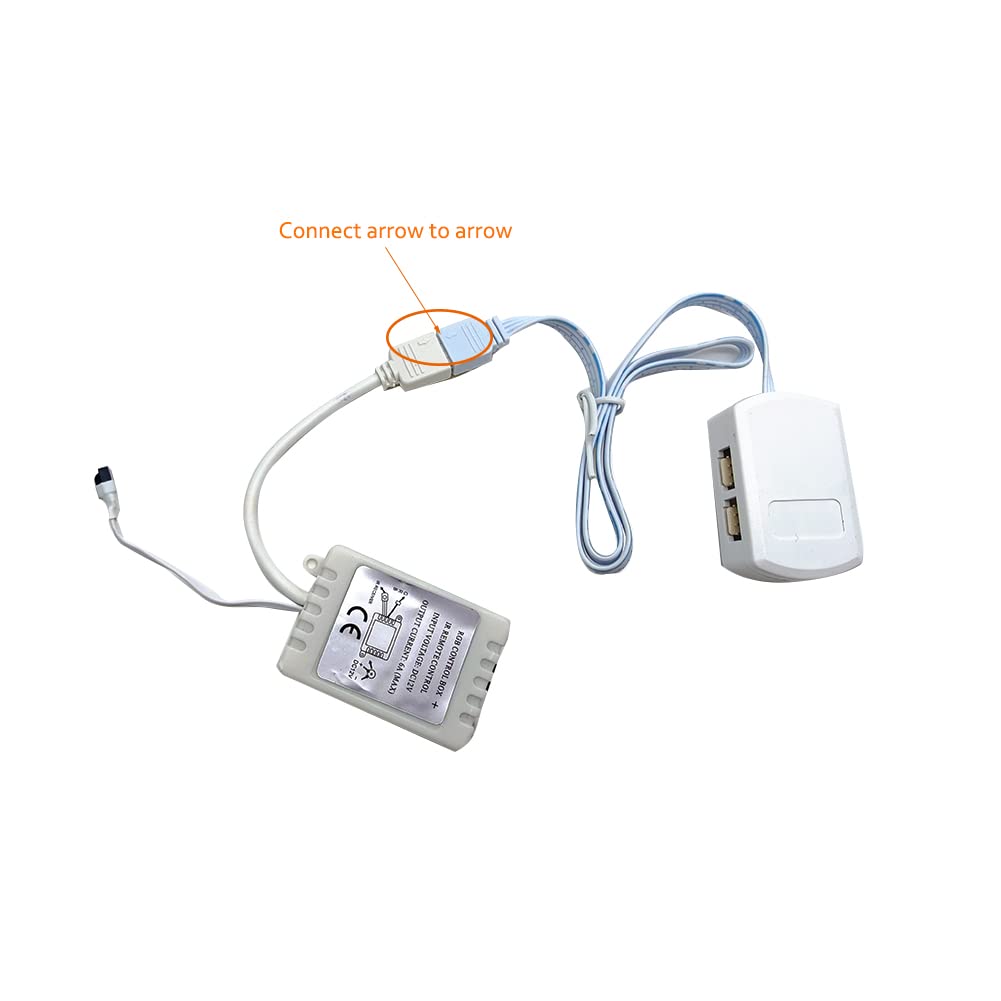 Jorunhe LED Mini Surface Mounted Light, 1.5W, AC85-265V, Pack of 4, Colorful, Model 3247