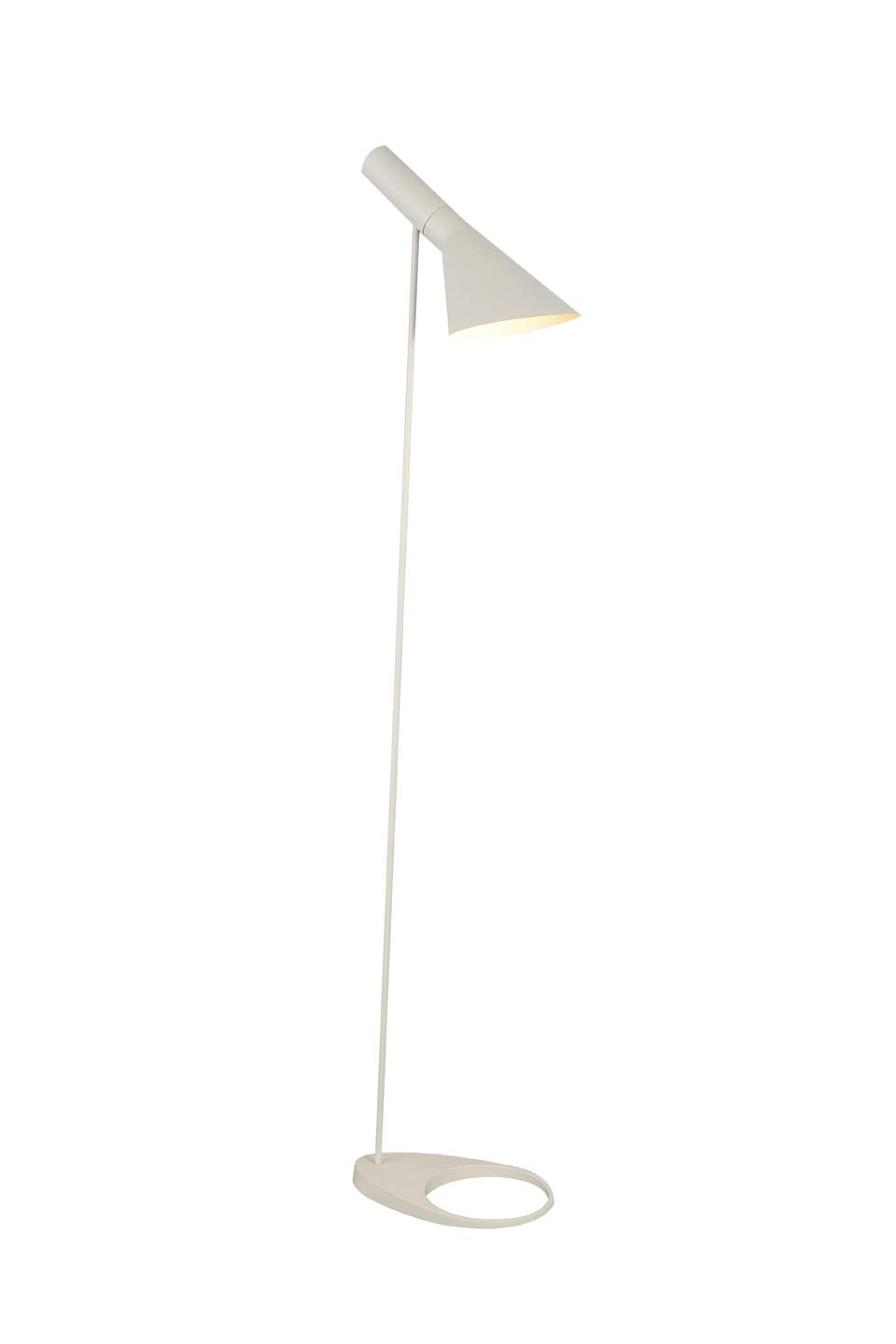 HomeRoots Lighting 13'' X 51'' White Floor Lamp