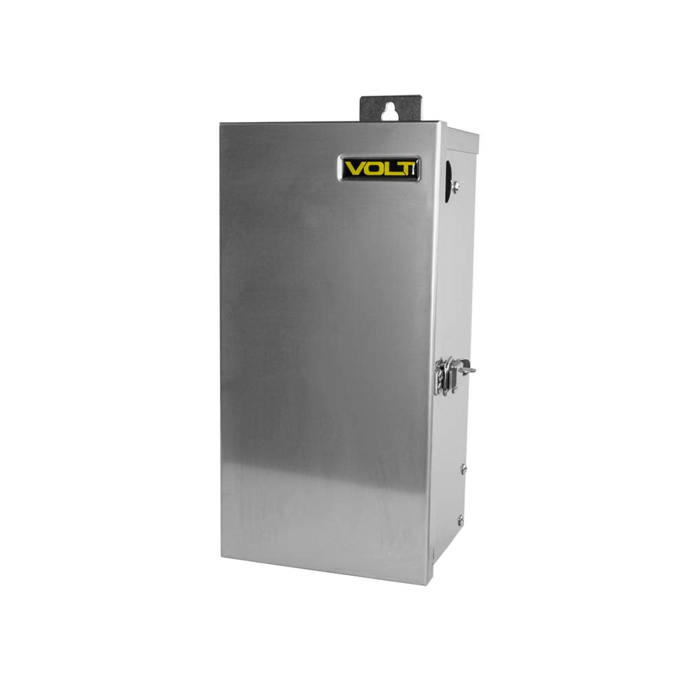 VOLT 150W Clamp Connect Low Voltage Transformer with Timer/Photocell for Landscape Lighting