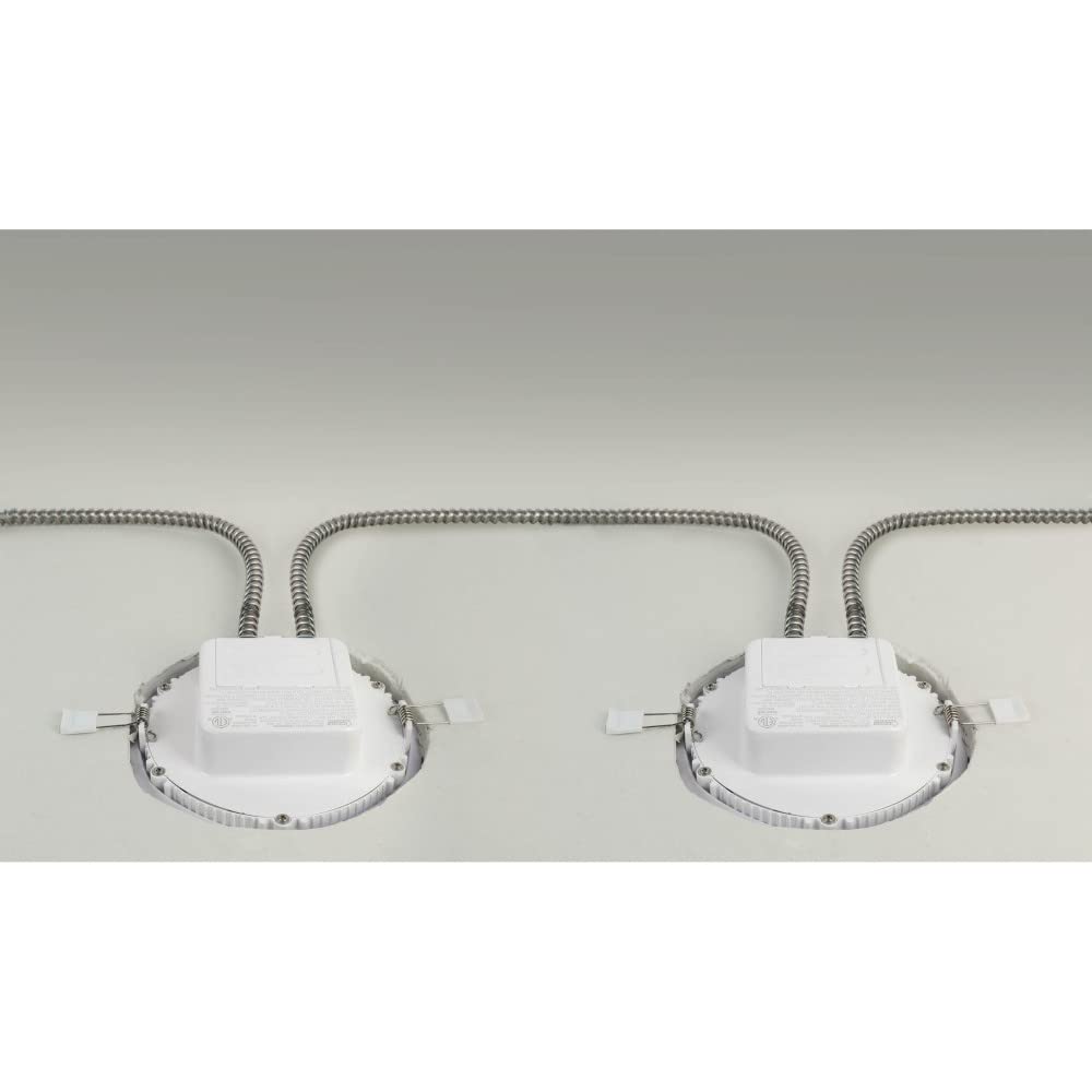 Feit Electric 4 Inch Integrated J-Box Led Recessed Downlight - 3000K Bright White - Dimmable - 50W Equivalent - 45 Year Life - 6