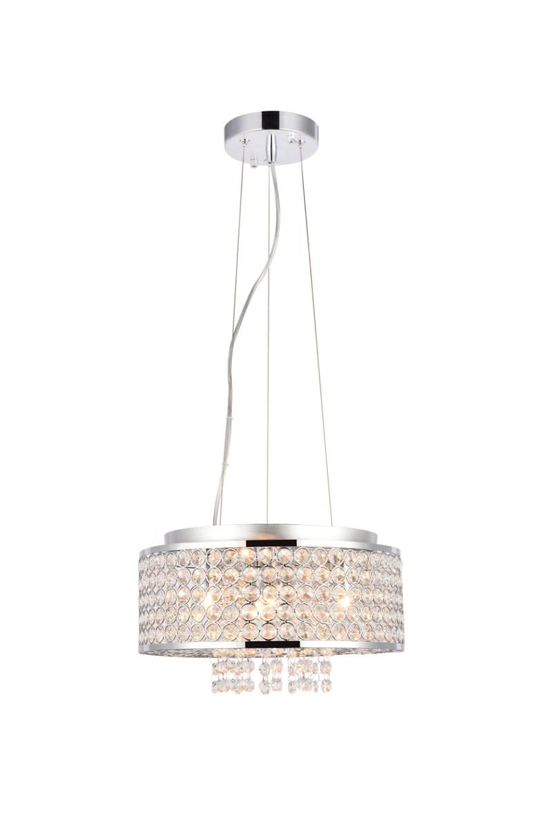 Elegant Lighting Amelie - Four Light Pendant